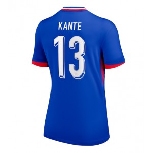 Fotbalové Dres Francie Kante #13 Dámské Domácí Oblečení ME 2024 Krátký Rukáv
